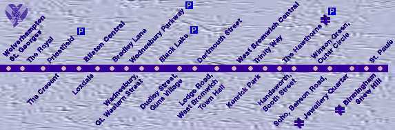 Metro Line One Map