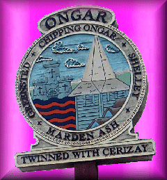 Ongar Town Sign