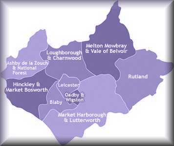 Leics Map