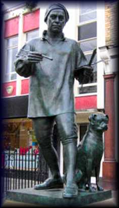 William Hogarth Statue