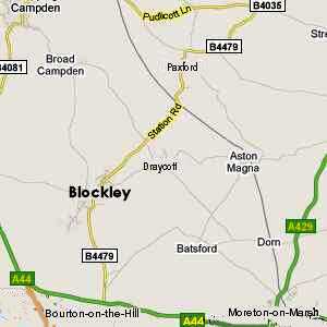 Blockley Map