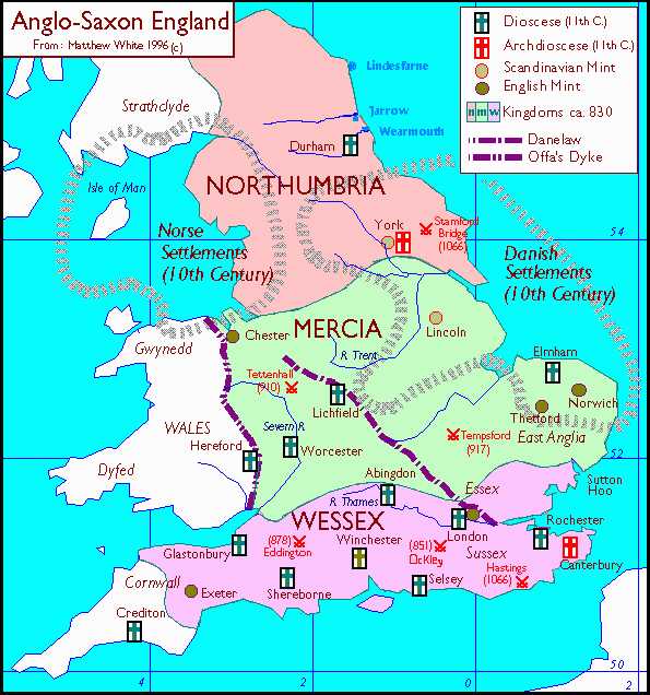 Saxon
                  England