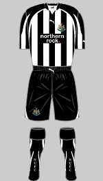 newcastle united 2010-11 home kit