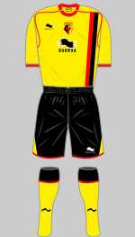 watford 2010-11 home kit